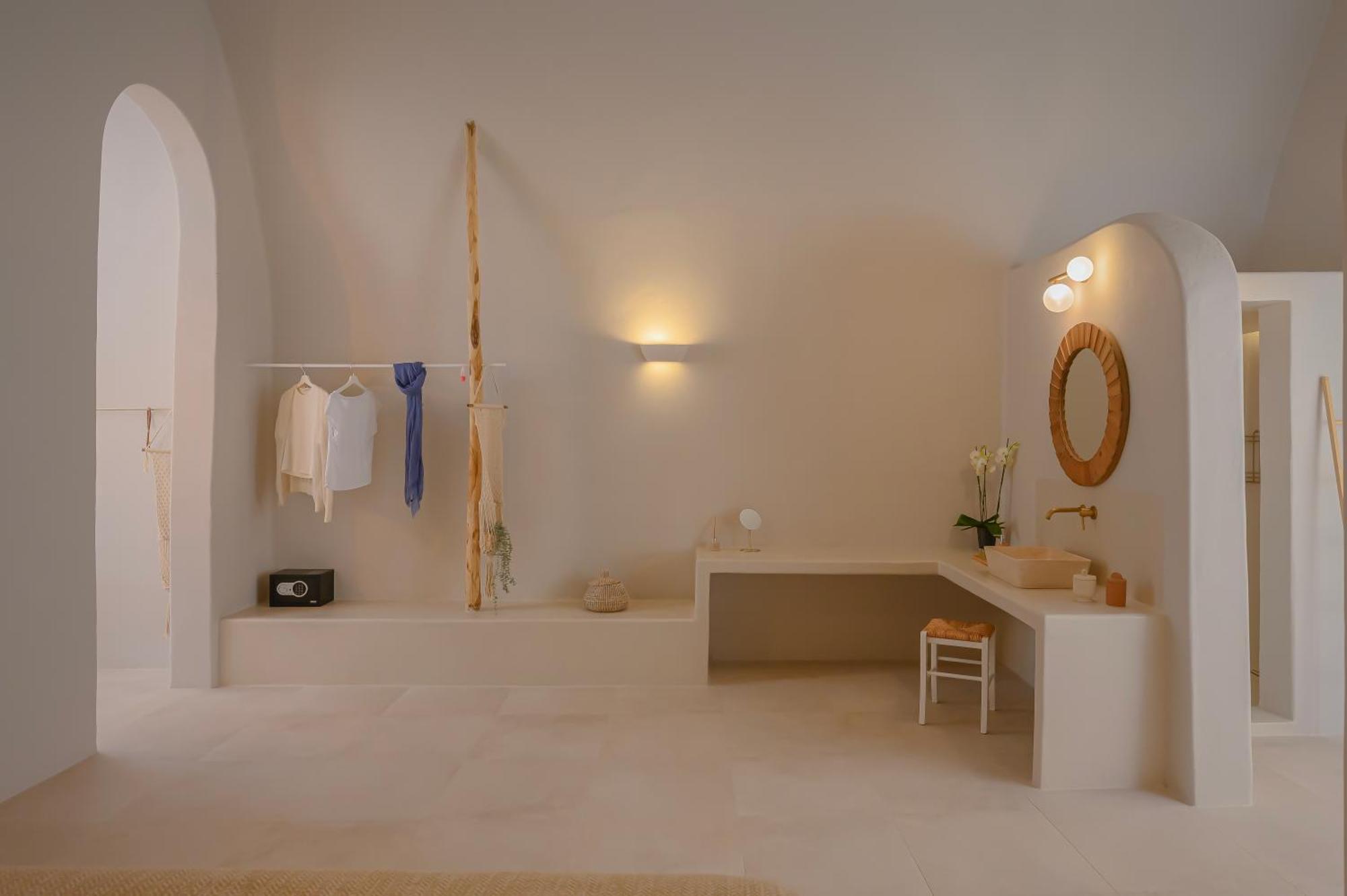 Elements Cave Suites Megalokori Habitación foto