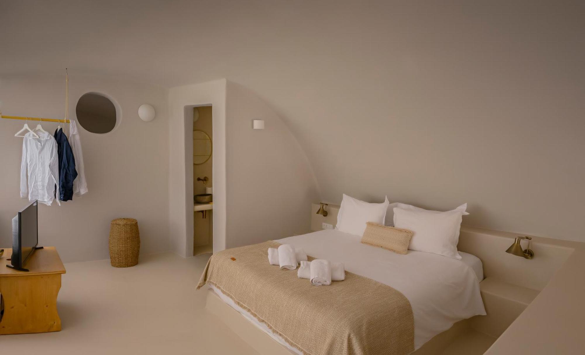 Elements Cave Suites Megalokori Habitación foto